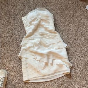 White cocktail dress